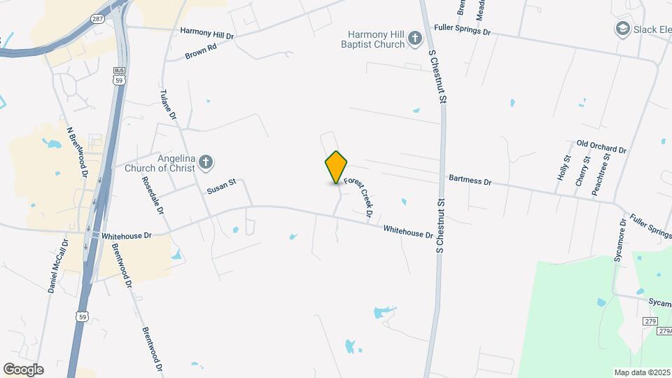 201 Hickory Hill Dr Map and Location Details