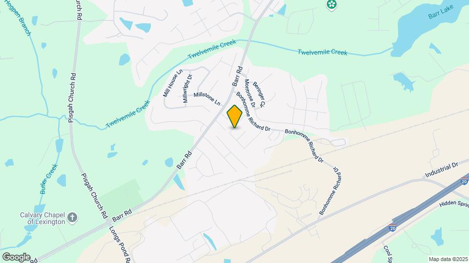 137 Bonhomme Cir Map and Location Details