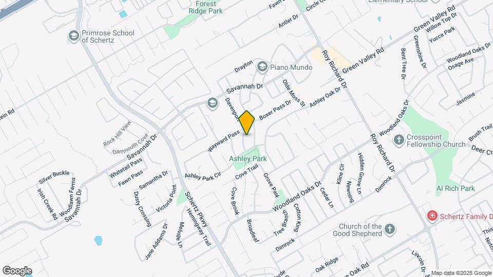 3516 Davenport Map and Location Details