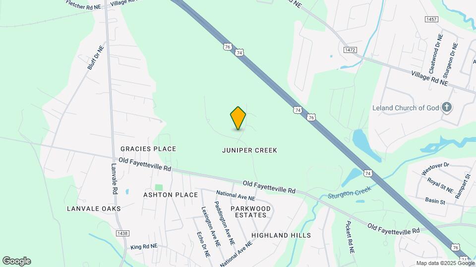 1114 Forest Glen Dr Map and Location Details