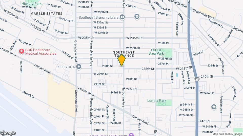 23751 Arlington Ave Map and Location Details