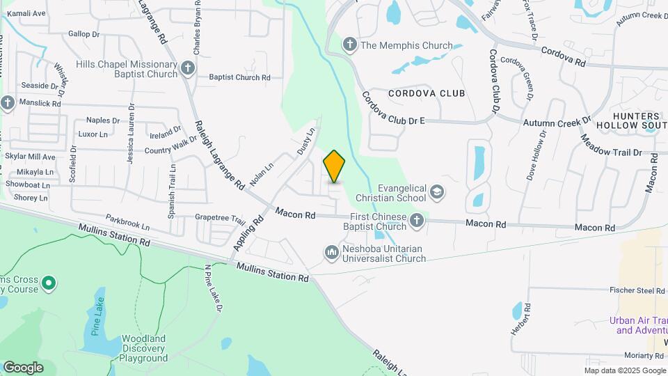 7399 Brentlawn Dr Mapa y Detalles de la Ubicación