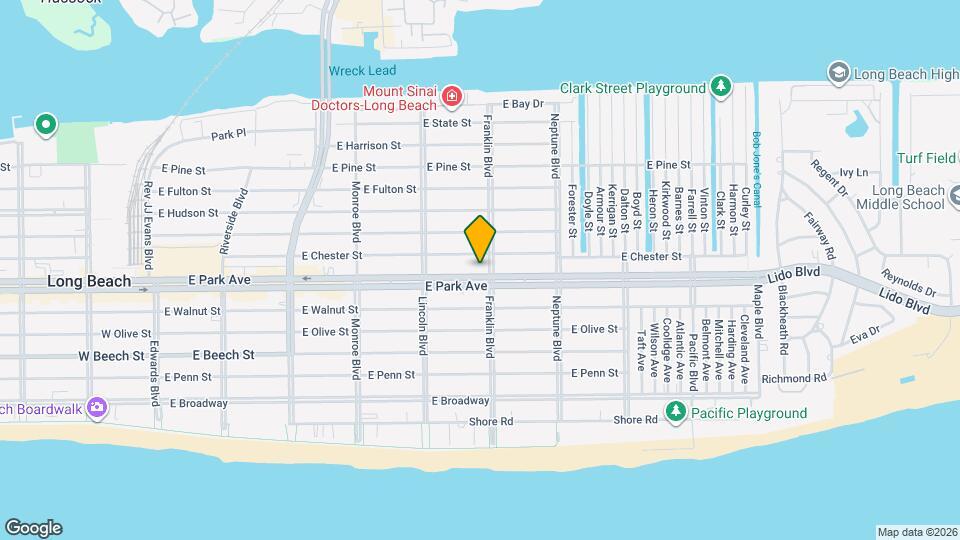 469 E Park Ave Map and Location Details