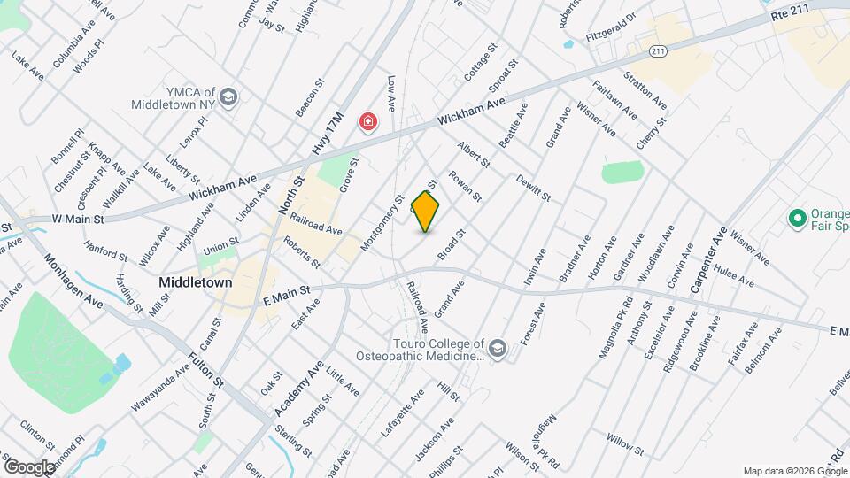 181/2 Beattie Ave Middletown NY Apartments and Nearby Middletown Apartments For Rent