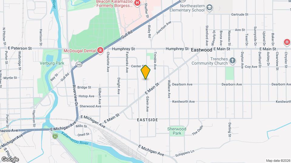 813 Hazard Ave Map and Location Details