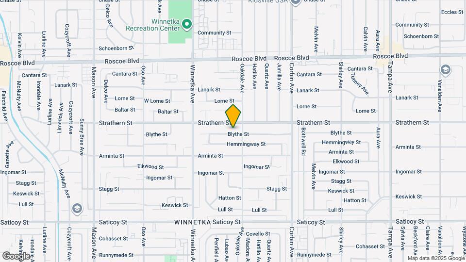 19921 Blythe St Map and Location Details