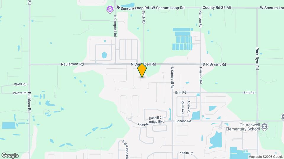 8617 Indian Ridge Way Map and Location Details