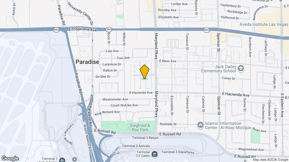 5205 Golden Ln, Unit C Map and Location Details