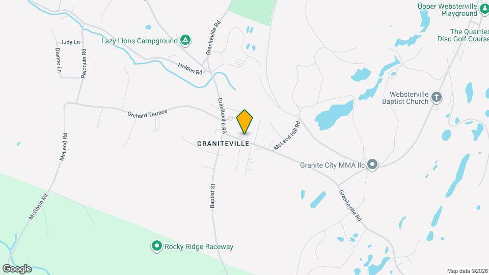 634 Graniteville Rd, Unit Unit 2- Upstairs Map and Location Details