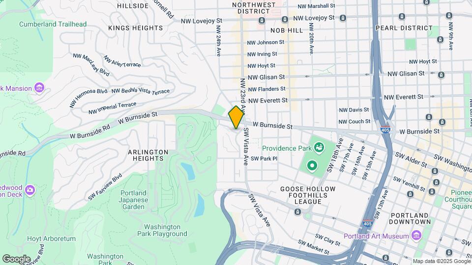 2320 SW Osage St Map and Location Details