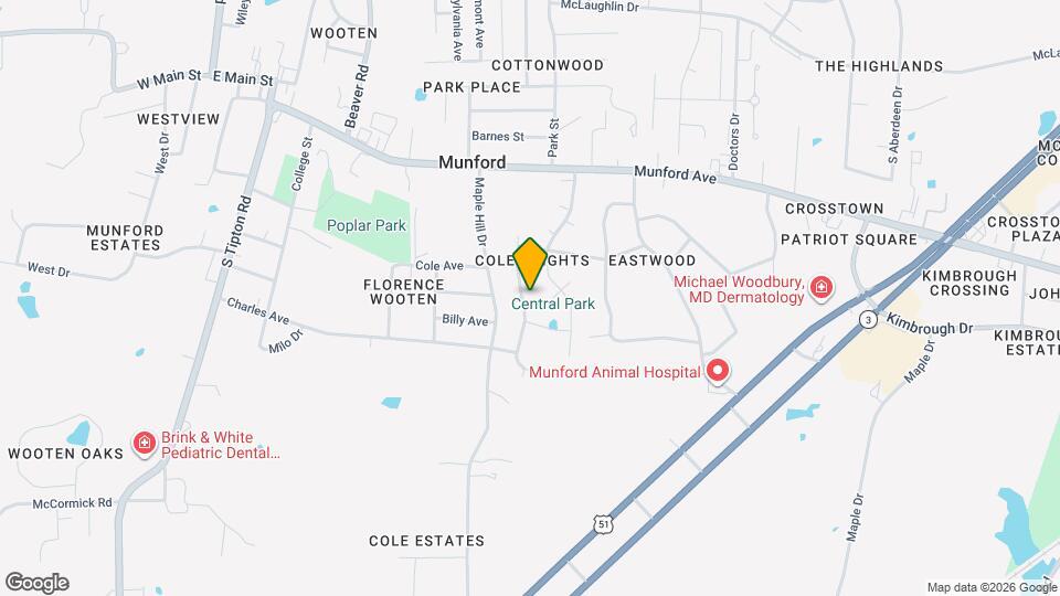 178 Colonial Dr Map and Location Details