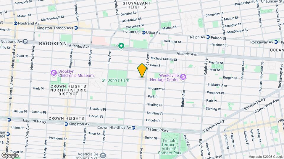 1136 Saint Marks Ave Map and Location Details