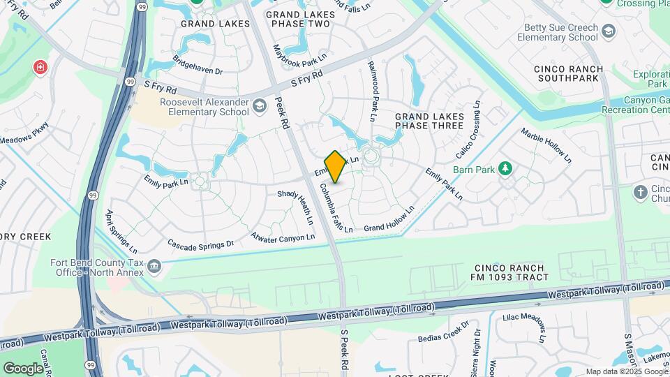 21822 Mystic Point Ct Map and Location Details