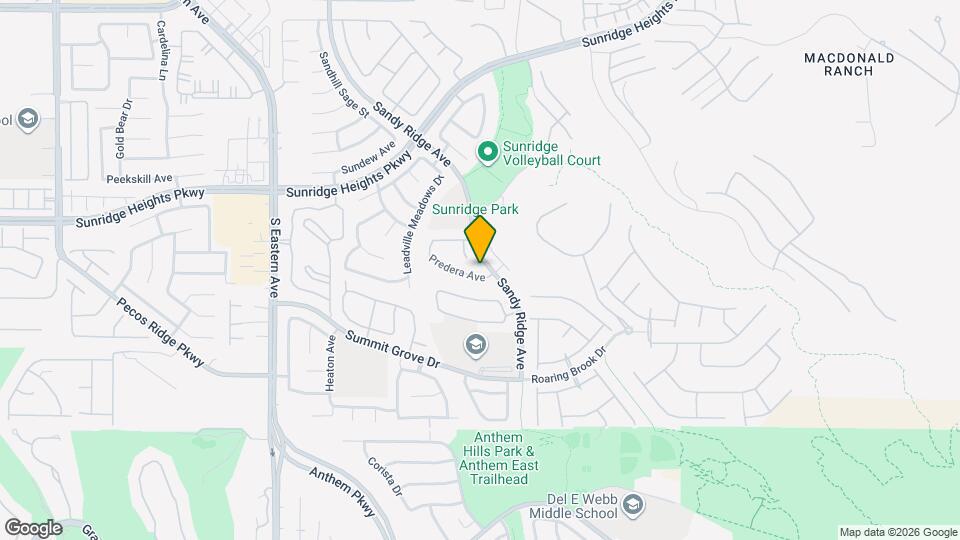 2392 Predera Ave Map and Location Details