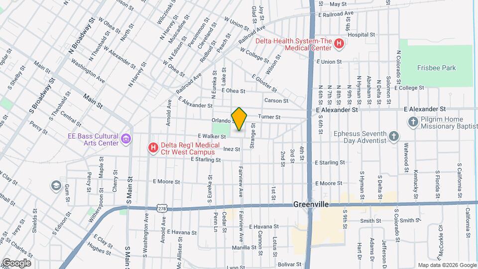 522 E Walker St Map and Location Details