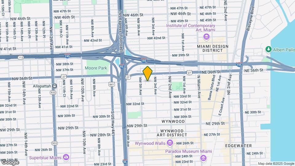 346 NW 35th St Map and Location Details