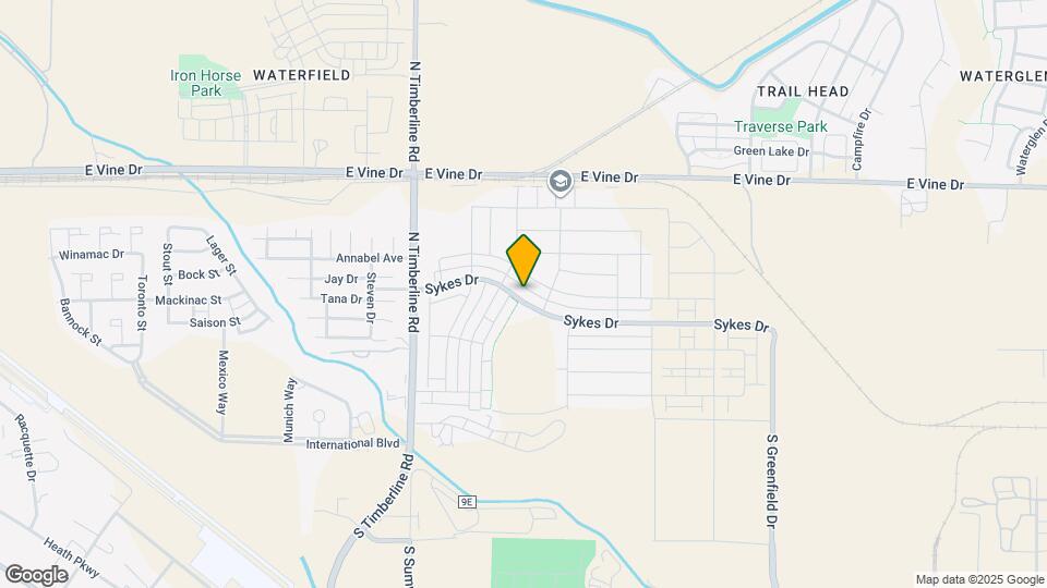 2832 Sykes Dr Map and Location Details