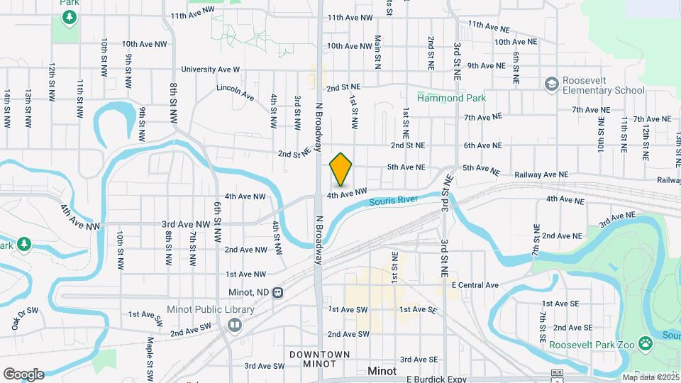 114 4th Ave NW Map and Location Details