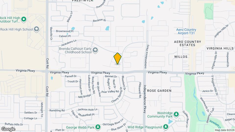 10304 Big Sandy Ct Map and Location Details