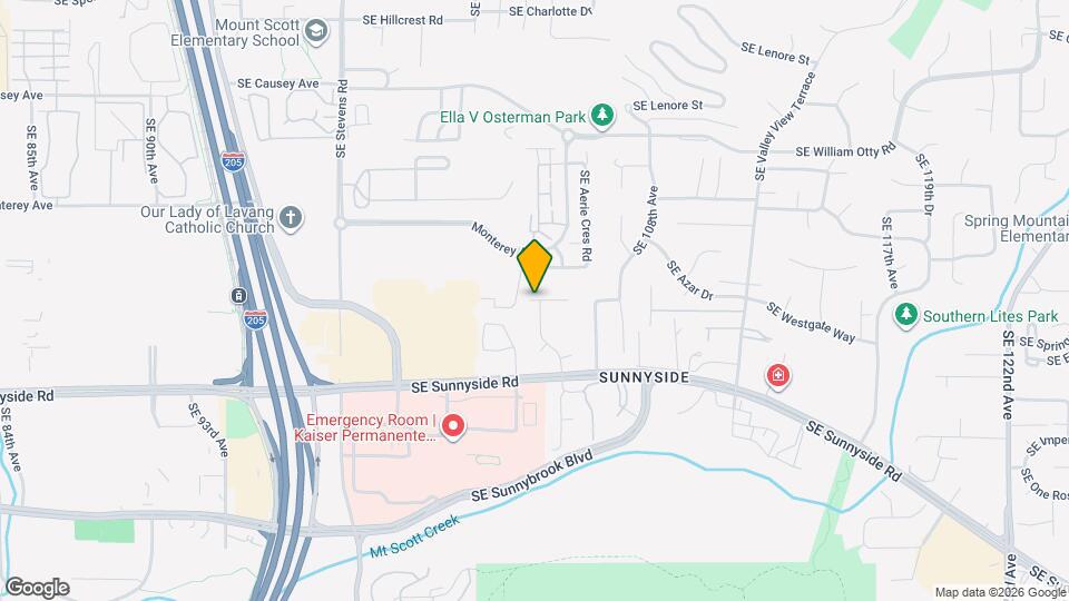 10410 SE Webelos Wy Map and Location Details