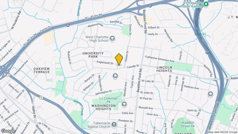 2518 Lasalle St Map and Location Details