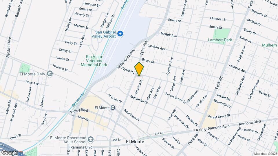 4029-4031 Winston Dr Mapa y Detalles de la Ubicación