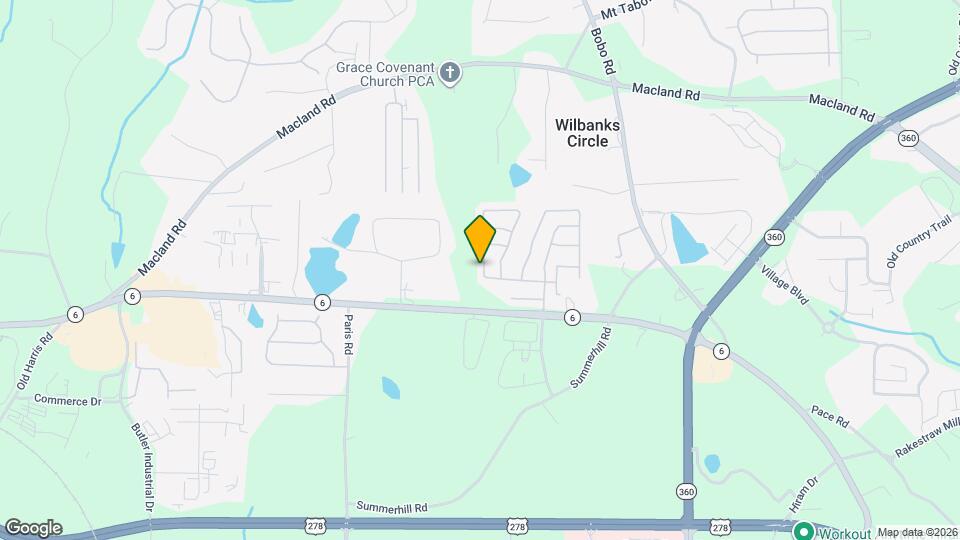 207 Arrowhead Dr Map and Location Details