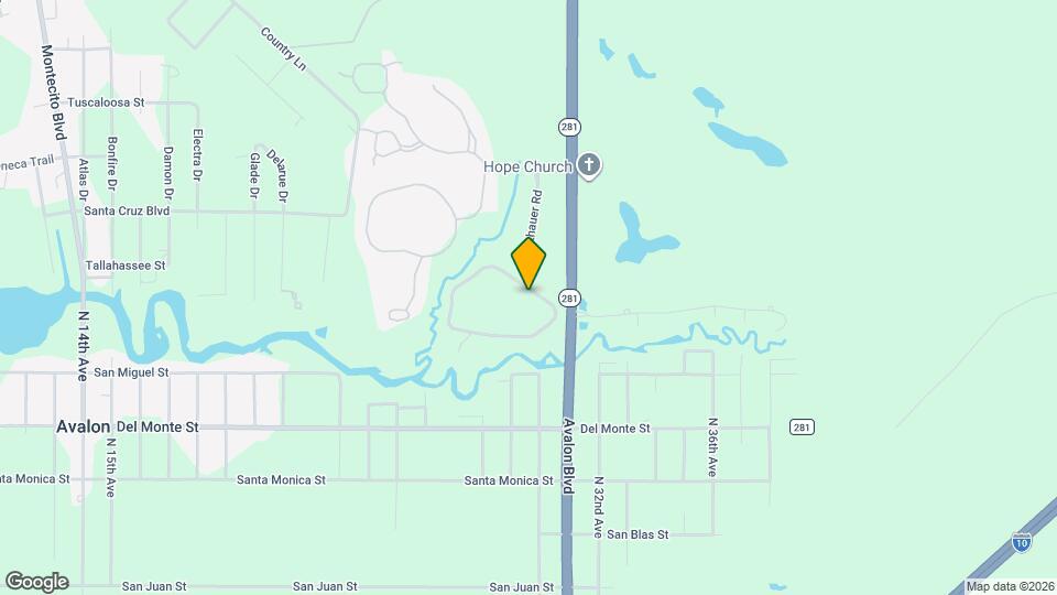 5804 Dunbar Cir Map and Location Details