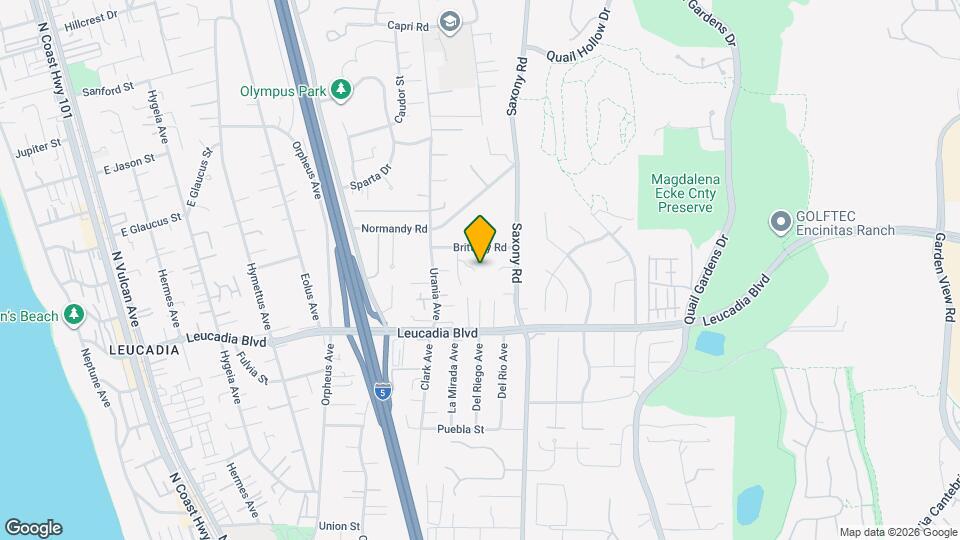 915 Brittany Rd Map and Location Details