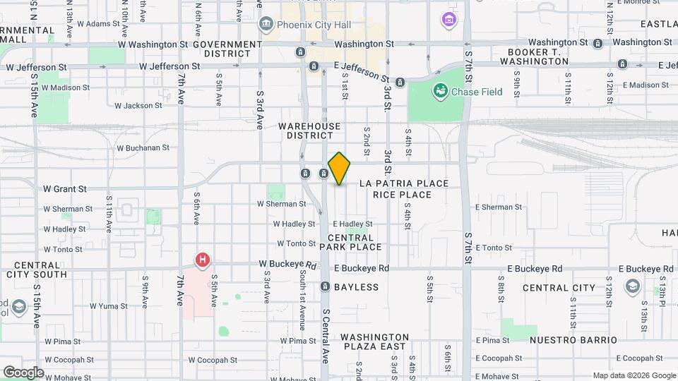 706 S 1st St Map and Location Details