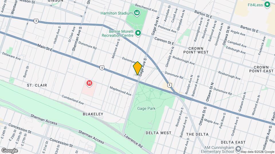 88 Gage Ave S Map and Location Details