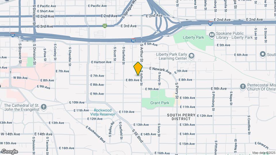 973 E 8th Ave Mapa y Detalles de la Ubicación