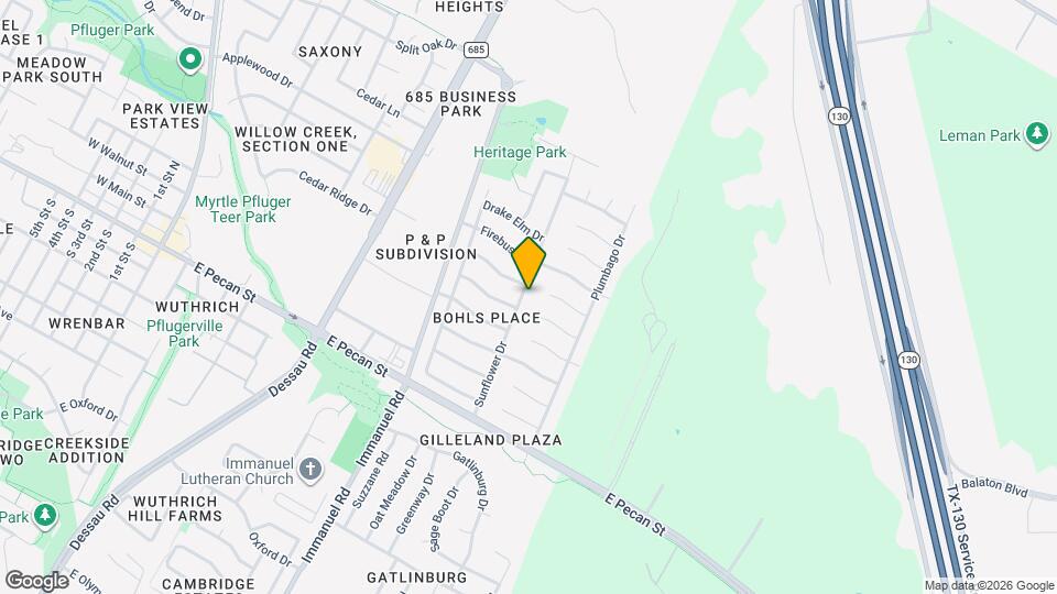 505 Sunflower Dr Map and Location Details