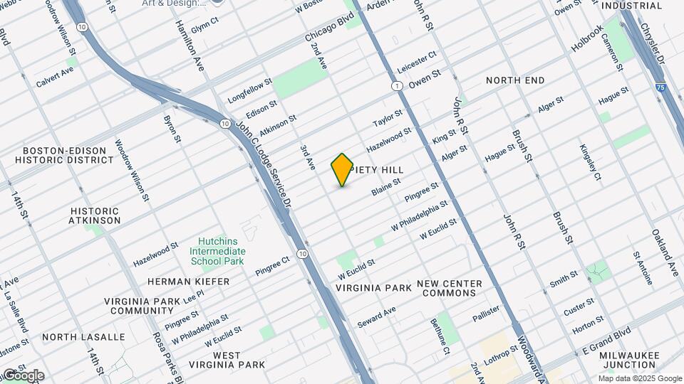 715 Gladstone Ave Map and Location Details