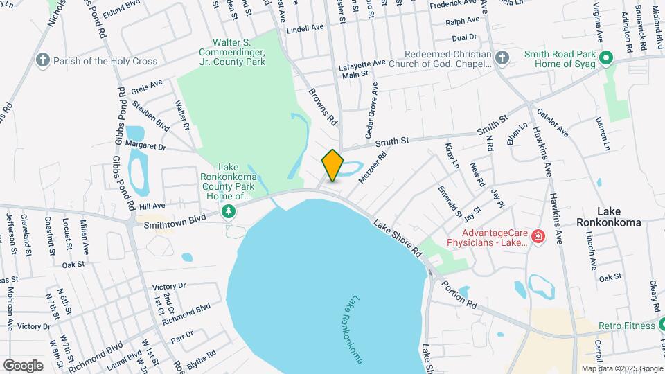 399 Smithtown Blvd Map and Location Details