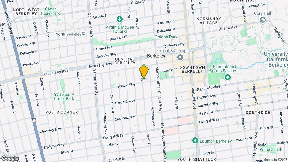 2199 Grant St Mapa y Detalles de la Ubicación