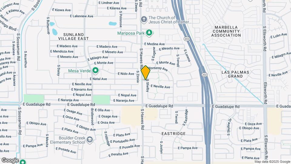 2636 S Shelby Map and Location Details