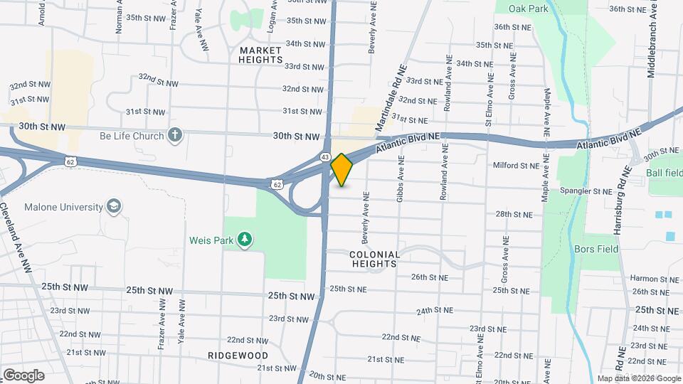 125 29th St NE, Unit 123 Map and Location Details