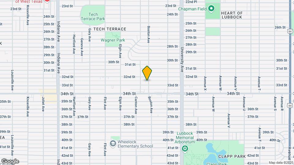 2702 33rd St Map and Location Details