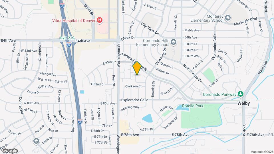 952 Coronado Pkwy S Map and Location Details
