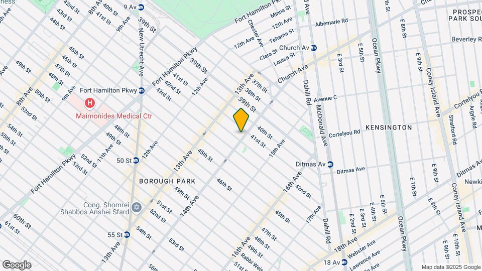 4116 14th Ave Mapa y Detalles de la Ubicación