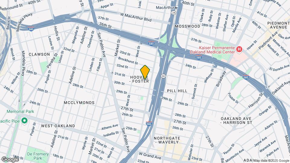 673 31st St Mapa y Detalles de la Ubicación