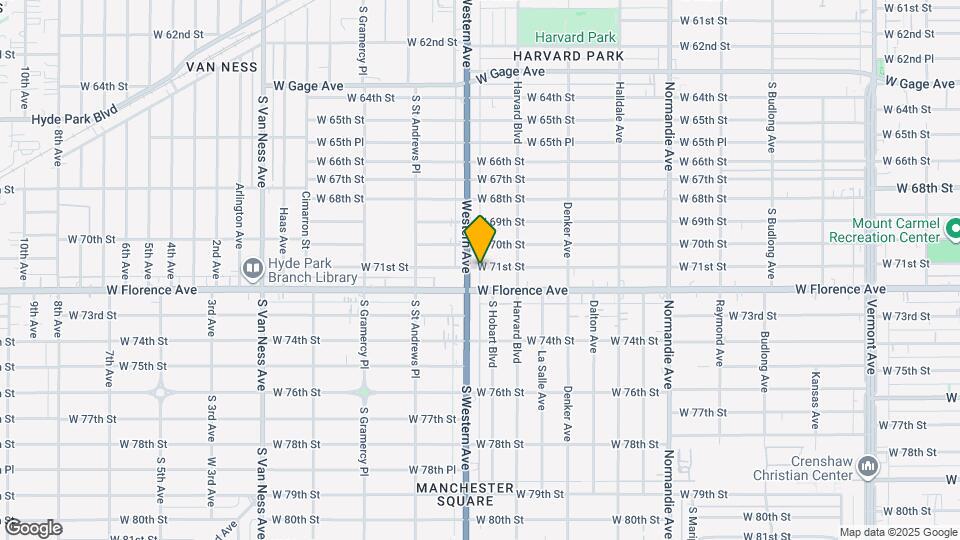 1746 W 71st St, Unit 1746.1 Map and Location Details