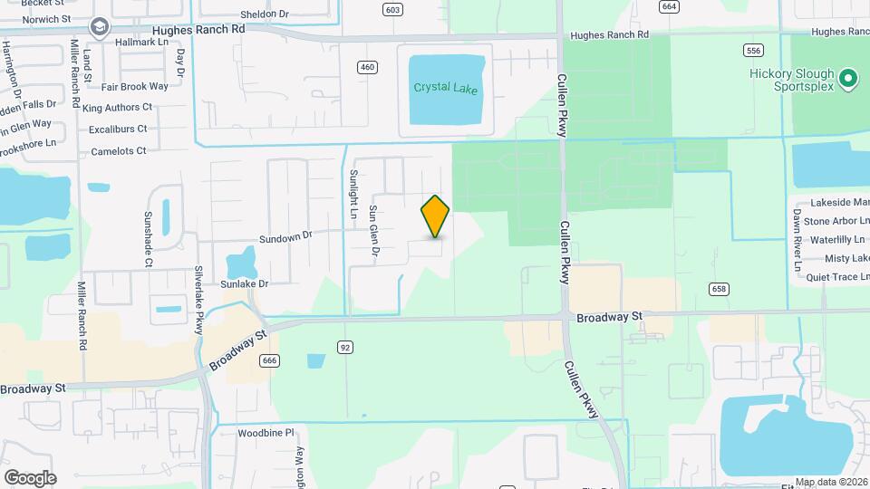 8804 Sunforest Ln Map and Location Details