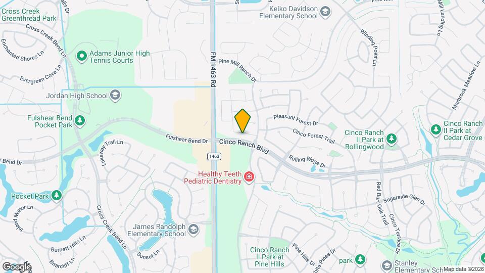 28723 Primrose Bluff Dr Map and Location Details