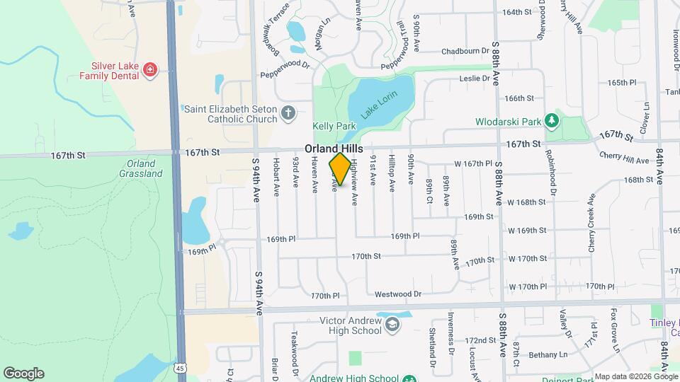 16779 92nd Ave Map and Location Details