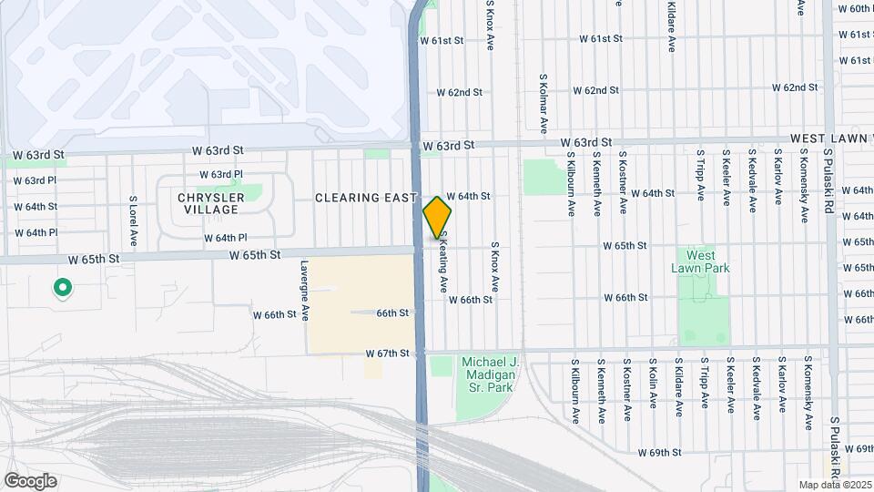 4736-4742 W 65th St Map and Location Details