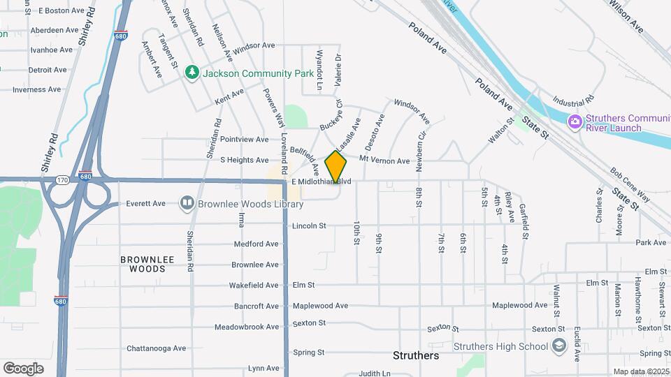 2333 E Midlothian Blvd Map and Location Details