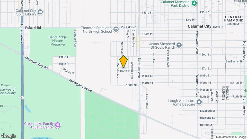 816 Mackinaw Ave Map and Location Details