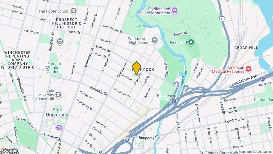 122 Foster St Map and Location Details